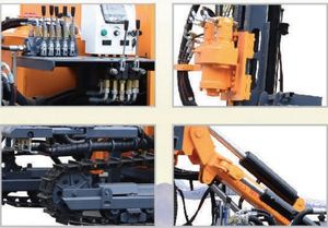 מקדחת זחלית מדגם KAISHAN KG726 עם מערכת פיצוץ DTH מופרדת, ליישומי כרייה פתוחה. - Product Image 5
