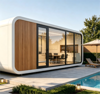 Rumah Kapsul Mobile Terbaik untuk Penjualan, Apple Cabin Home Resorts, Akomodasi 20ft 40ft, Villa Kapsul Multiguna, Hotel, Kantor