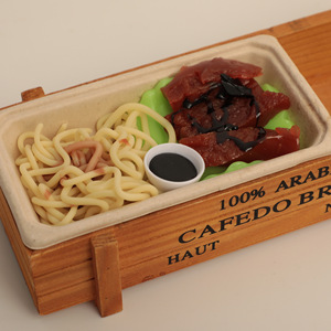 Juego de Comida McDonald's Personalizable al por Mayor de Fábrica, Juguete de Comida Simulada para Niños, Platos Chinos, Sushi, Bento, Arroz Frito - Product Image 2