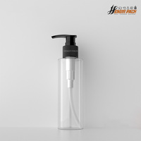 100ml 200ml 300ml 500ml Bouteilles à pompe en plastique PET pour lotion/Sampoo/savon/désinfectant pour les mains/liquides d'eau