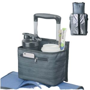 Soporte para tazas de viaje para equipaje, accesorio portátil con cremallera para maleta, para transportar bebidas, tazas de café y vasos térmicos. - Product Image 1