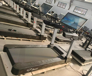 TOPTONS Treadmill komersial layar sentuh besar, Treadmill kebugaran profesional untuk Gimnastik - Product Image 5