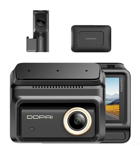 Caméra embarquée DDPAI Z90 Pro 4G triple vue, enregistrement avant et arrière, vision nocturne, caméra intérieure IA avec infrarouge et portrait - Product Image 1