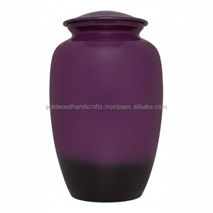 Urnas de cremación de metal para hombres y mujeres, urnas decorativas, urnas hechas a mano, urnas conmemorativas para adultos, urnas de entierro - Product Image 1