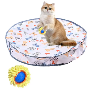 Juguete Moderno para Gatos: Bola Rodante Interactiva Ecológica con Sensor de Movimiento para Caza y Juego de Escondite Automático - Product Image 1