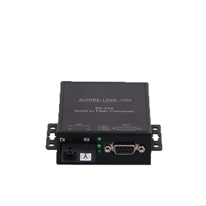 ตัวแปลงไฟเบอร์ออปติกแบบซีเรียลโหมดเดี่ยว RS232 แบบสองทิศทาง 1 ช่องสัญญาณ - Product Image 4