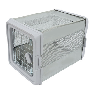 Soft-Sided Pet Carrier Oxford Fabric Foldable Breathable Portable <b>Dog</b> Cat Travel Cage Modern Design - Product Image 2