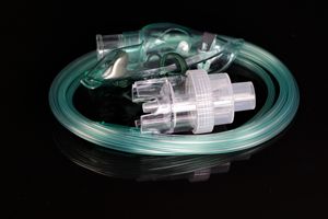 Kit Atomizer PVC Sekali Pakai Transparan Lembut, Masker <span class=keywords><strong>Nebulizer</strong></span> Dewasa/Anak, Set Pernapasan untuk Asma & COPD, Stok Langsung Pabrik OEM/ODM - Product Image 4