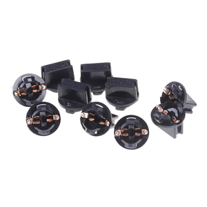 Portalámparas T10 W5W para Automóvil, Tipo Twist-Lock, para Panel de Instrumentos, Placa de Matrícula, Techo Solar, Accesorios para Base de Luz - Product Image 4