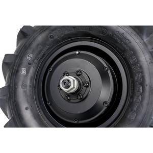High Torque 230n.m Single Shaft 500w Hub Motor Wheel Motor Brushless Geared Motor for Agriculture - Product Image 2
