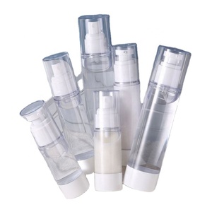 Empty 5ml <b>10ml</b> 15ml 30ml 50ml 100ml 150ml Plastic Airless Pump <b>Bottles</b> for Cream and Lotion Cosmetics - Product Image 3