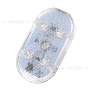 Auto Interior Touch <b>Ambient</b> Light 5V USB Magnetic Velcro Mount LED Reading Light For <b>Car</b> Truck Interior <b>Lighting</b> - Product Image 1