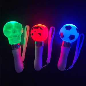 Bâton lumineux LED personnalisé OEM, coloré, à commande tactile et par application, intensité réglable, pour Halloween, football, arbre et design tête de mort - Product Image 4