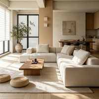 Décoration d'appartement, mobilier, personnalisation complète de la maison, design d'intérieur, appartement en centre-ville, forfait complet pour toute la maison