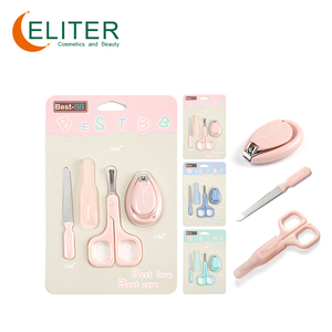 Eliter-Juego <span class=keywords><strong>de</strong></span> manicura 3 en 1 para bebé, conjunto <span class=keywords><strong>de</strong></span> herramientas <span class=keywords><strong>de</strong></span> uso seguro, respetuosas con el medio ambiente - Product Image 1