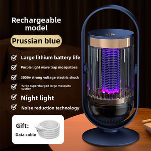 Réduction du bruit à faible bruit Conception non dérangeante Lampe anti-moustique à choc électrique haute tension 3000V pour une utilisation au bureau à domicile - Product Image 6