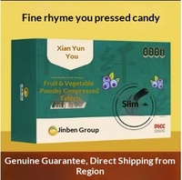 Jinmu Group Qian Yun You – Comprimés de poudre de fruits et légumes minceur instantanés pour un mode de vie sain et une perte de graisse efficace