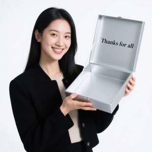 Extra <b>Large</b> Hard Rigid Cardboard Recycled Materials High-End Magnetic Closure Custom Gift Flip Clothing Package Matt Embossing - Product Image 3