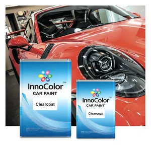 Peintures de finition automobile InnoColor 1k Réparation automobile résistante au jaunissement Peinture en aérosol Clearcoat