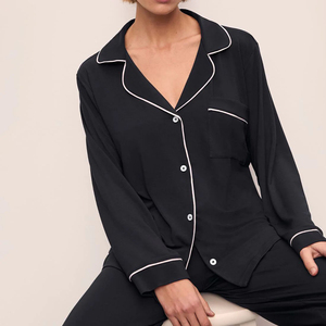 <span class=keywords><strong>Pigiama</strong></span> Lungo in <span class=keywords><strong>Modal</strong></span> Biologico per <span class=keywords><strong>Donna</strong></span>, Set Personalizzato, Completo Notte Sostenibile, Set Loungewear Femminile - Product Image 2