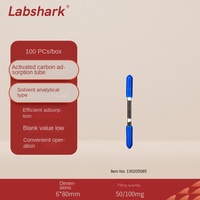 Tubo de Muestreo de Carbón Activado de Alta Precisión Labshark, Análisis de Adsorción de Solventes, Análisis Térmico, Ácido CS2, Álcali
