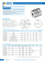 Fabricant personnalisé OEM Accouplements d'arbre d'axe Z en aluminium Accouplements d'arbre flexibles en alliage