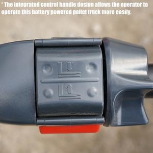 Fourniture d'usine chariot élévateur électrique transpalette haute puissance moteur d'entraînement 24v 20ah batterie transpalette électrique camion - Product Image 6