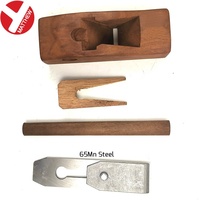 Rabats à main portables avec lame en acier réglable, outil pour le travail du bois, rose, 4 pièces