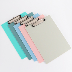 SUNSHING Low Profile Clip <b>Drawing</b> Writing Board Colorful Plastic A4 Clipboards with Ruler Scale for Medical, Office, School Use - Product Image 4