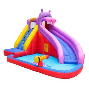 Castillo Inflable Acuático Doctor Dolphin Hippo, Precio Económico, Parque Acuático Inflable, Tobogán Acuático Hippo en Oferta, Proveedor de China - Product Image 1