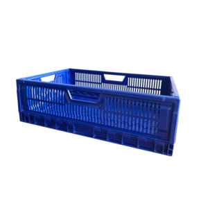 PP Trọng lượng nhẹ cấp thực phẩm gấp và xếp chồng thùng cho trái cây và rau quả lưu trữ sử dụng cho siêu thị - Product Image 3