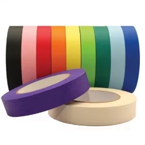 Cinta Adhesiva de Papel de Arroz Washi con Banda Dorada Impresa a Color, Rollo Jumbo para Enmascarar en Pintura, Precio de Fábrica - Product Image 6