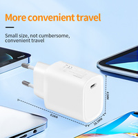 Ensemble de câble de chargeur PD 30W, fabrication directe, type C, charge rapide, chargeur de téléphone portable avec câble C-C 1M 3A 60W pour iPhone Samsung