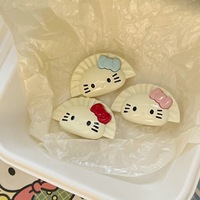 10Pcs Aksesoris Casing HP 3D Kartun Buatan Tangan Campuran Bentuk Garpu Makanan Pangsit Resin Plastik Trendi Kawaii Perlengkapan Dekorasi DIY