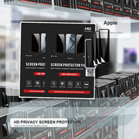 Protection d'écran ultra-fine anti-espion, anti-reflet, anti-UV, en TPU, EPU, PET, étanche pour 15 Pro Max