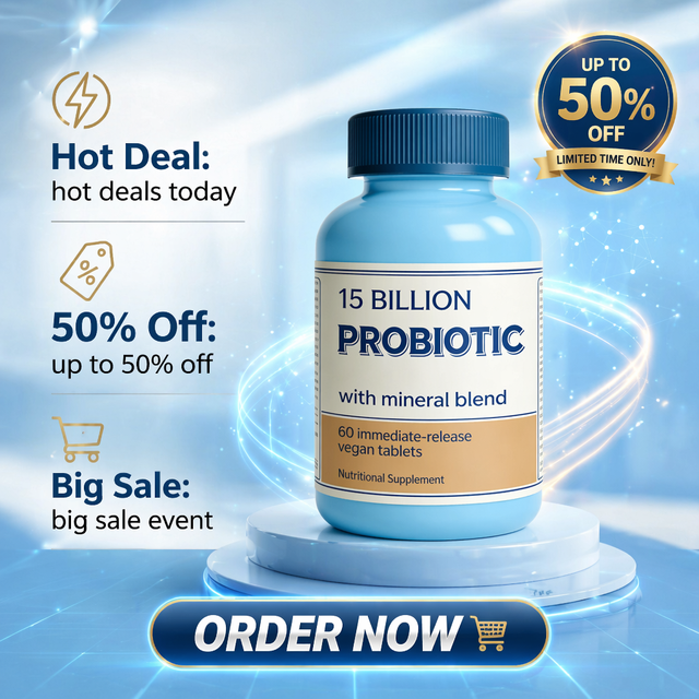 Probiotics Supplement with Digestive Gut Health Immune Support Advanced Formula Private Label OEM for Wellness Brands