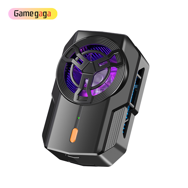 S17 Magnetic Mobile Phone Cooling Fan Radiator with Type-C Charging Portable Gaming Cooler