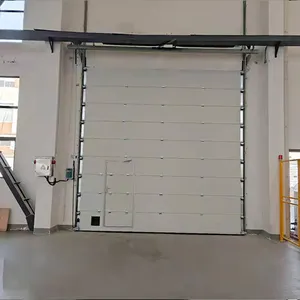 Automatic Sectional Garage Door Lift Up Torsion Spring Industrial Lifting Door