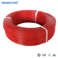UL1886 24AWG 300V FEP Aislamiento Cobre esmaltado Cables electrónicos Alambre de níquel 0.025mm Cables de alimentación para automóvil