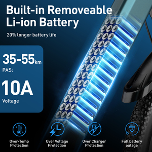 Gt300 36V 10AH <span class=keywords><strong>7</strong></span> Tốc Độ Thông Minh Điện Tử Xe Đạp Điện 26Inch Bước Thru Ebike Carbon Khung Thép Không Chổi Than Pin Lithium - Product Image 4