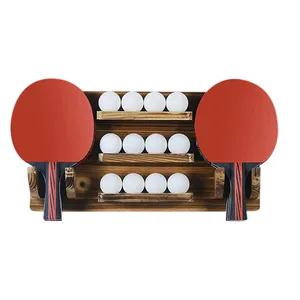 Neuer Wand paddel halter Wand-Tischtennis-Aufbewahrung regal Ball halter