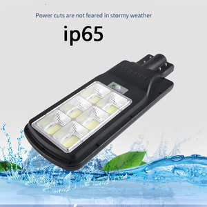 Lámpara Solar LED para Exteriores de Alta Luminosidad 150W/200W/300W IP65 Impermeable con Batería de Litio Ferrofosfato ABS y Ángulo de Haz de 180° - Product Image 3
