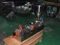Machine de remplissage pneumatique à air comprimé avec chariot pour huile, miel, gel et plus (acier inoxydable 304/316 semi-automatique)