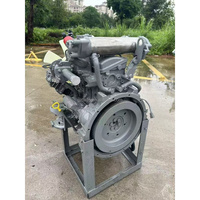 Conjunto de motor diésel Original 4HF1 4LE2 4JA1 4HG1 usado reacondicionado de segunda mano para ISUZU Excavator Bulldozer Loader Rebuild Kit