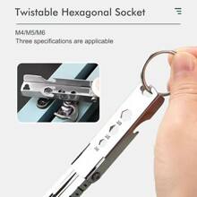 Multitool <span class=keywords><strong>de</strong></span> voyage en plein air pince multifonction <span class=keywords><strong>de</strong></span> poche en acier inoxydable ouvre-carte couteau outil <span class=keywords><strong>de</strong></span> récupération Mini <span class=keywords><strong>marin</strong></span> Portable - Product Image 5