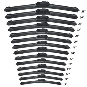 ASLAM Best Seller - Essuie-glaces universels sans cadre souples, taille de 12 à 28 pouces, fabrication OEM, obtenez un échantillon gratuit - Product Image 1