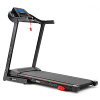 Treadmill Lipat Ringkas untuk Penggunaan di Rumah, Alat Olahraga Elektrik En957 Ce Rohs, Sepeda Motor Trademill, Treadmill Maksimal 140 Fit