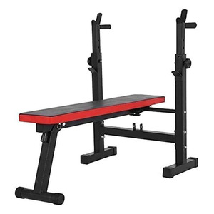 Adjustable <strong>Weight</strong> <strong>Bench</strong> Stand Folding Fitness Workout <strong>Bench</strong> <strong>Weight</strong> <strong>Lifting</strong> <strong>Bench</strong> with Adjustable Bar Support - Product Image 4