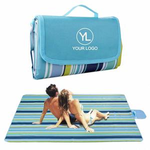 Manta de Picnic Plegable, Impermeable, Portátil, Ligera, de 600D, Tejida y Lavable, con Impresión Personalizada, para Playa y Camping - Product Image 1