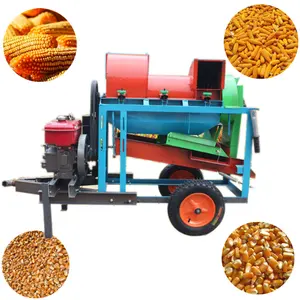 2022 Best Factory Price maize corn thresher sheller making machine multipurpose corn thresher maize grain threshing machines